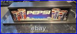 Vintage pepsi light up sign soda advertising