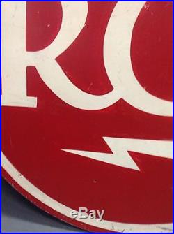 Vintage rare large RCA Tubes Sign Advertisement