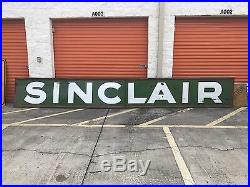 Vintage sinclair gas station sign